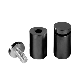 0.5” Black Standoffs - Pack of 2