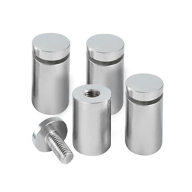 0.5” Silver Standoffs - Pack of 4