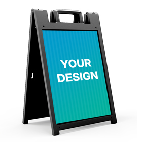 Standard Black A-Frame 26"x46"