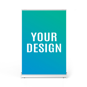 Tabletop Retractable Banner Stand 11.625"x 17.5"