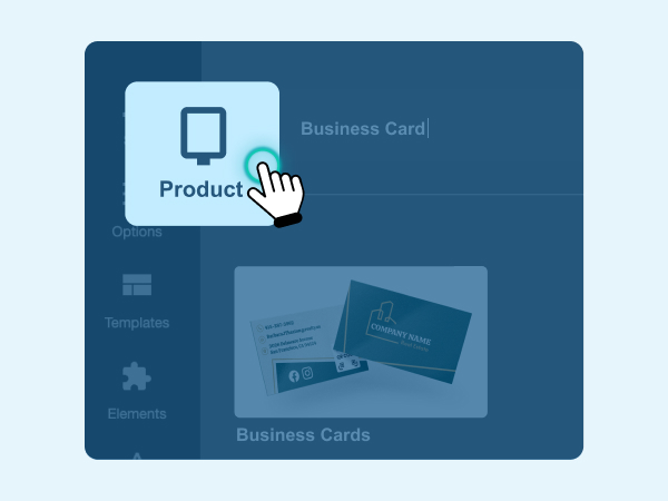 Design step 1 - Selecting plastic business cards