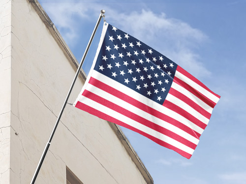 united states pole flag for outdoor usage
