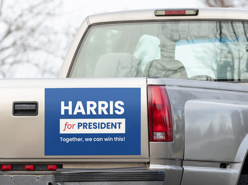 candidature trunk decal