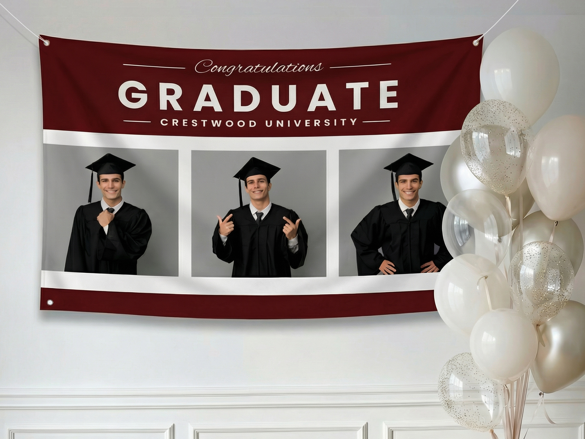 red-graduation-banner-with-portraits-displayed-ona-wall