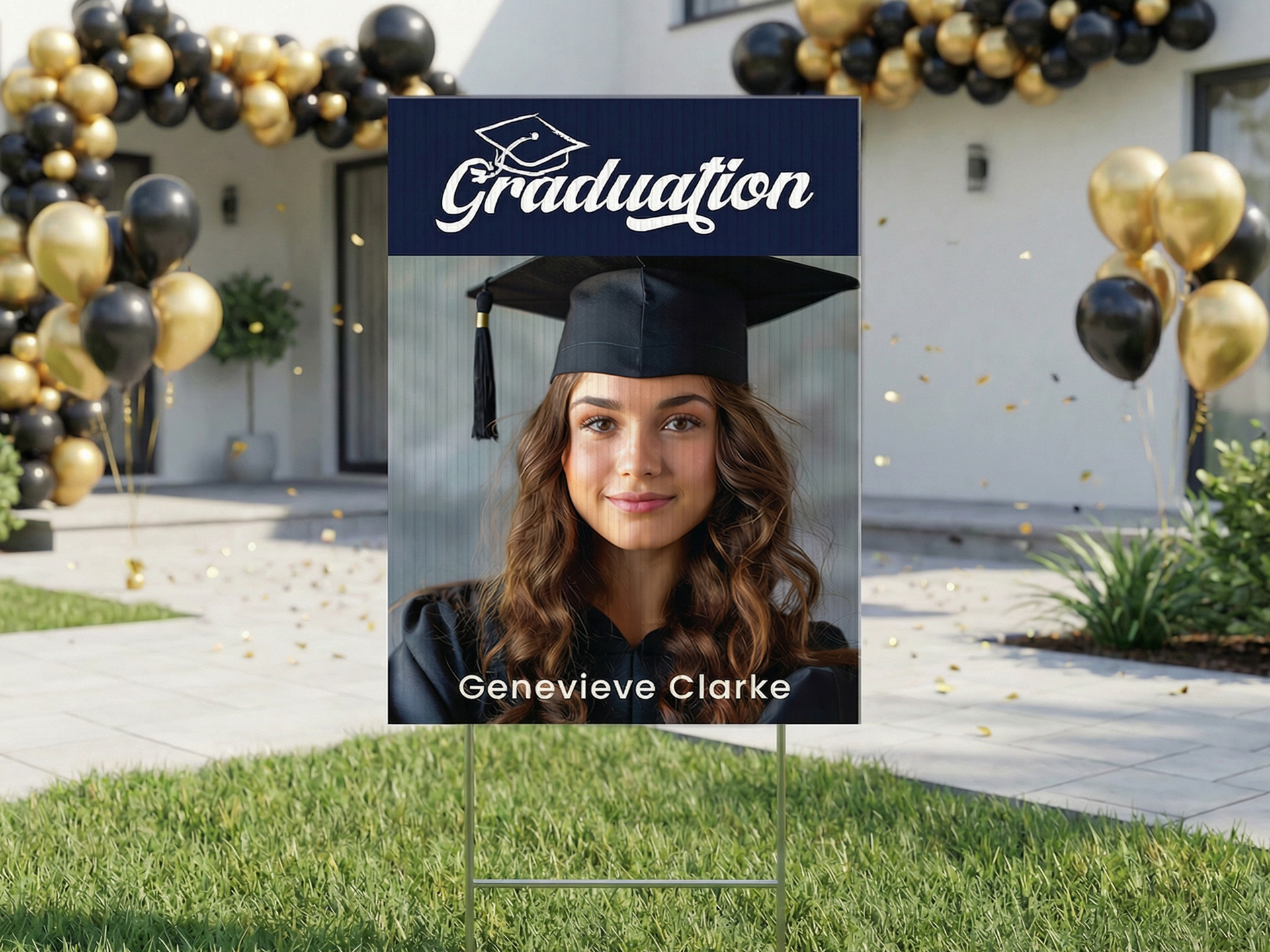 personalized-grad-yard-sign-with-graduate-photo-and-navy-header