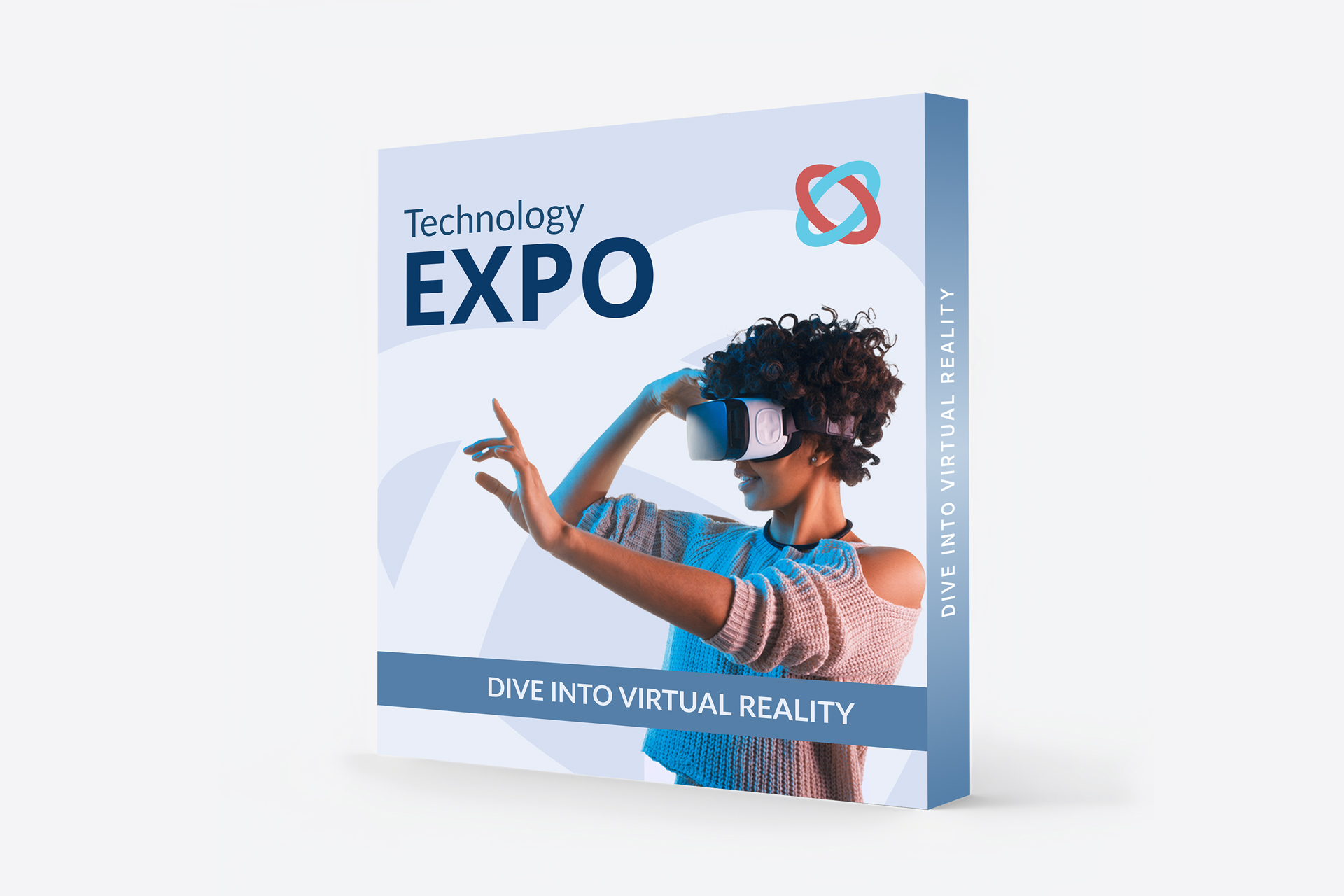 Tech expo pop up display