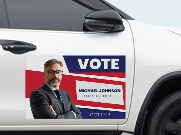 candidacy car door magnet
