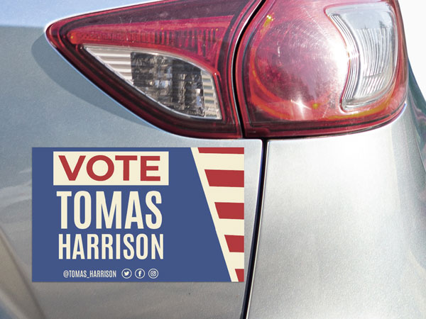 candidacy car trunk magnet