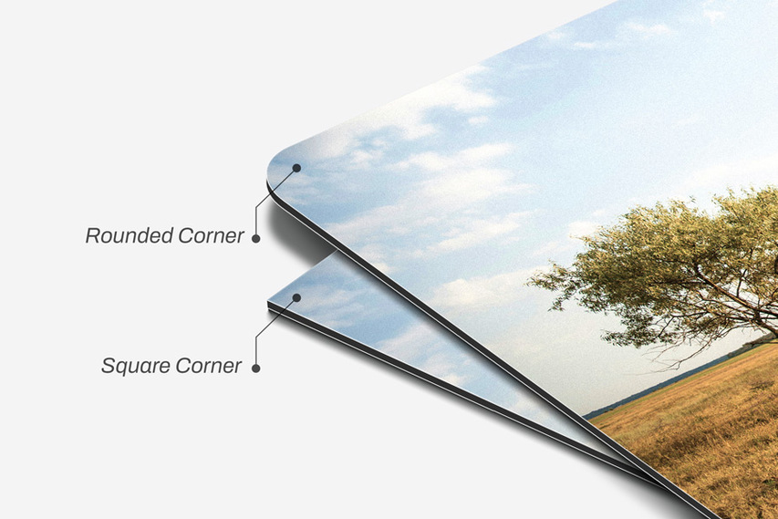 Rounded And Square Dibond Signs Rounded And Square Dibond Signs