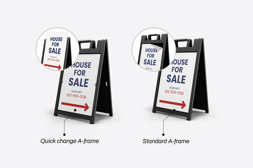 Standard and Quick Change Sandwich Boards 1 Standard and Quick Change Sandwich Boards 1