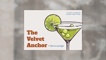 Restaurant Window Decal